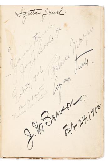 Theatre of the 20th-century. Three Volumes of Plays Signed & Inscribed by Actors.